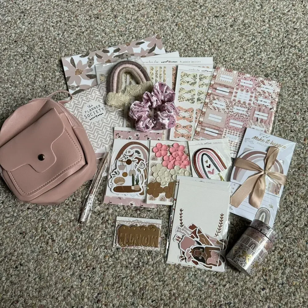 The Planner Society May 2020 Paper Kit NEW Floral Junk Journal Planners